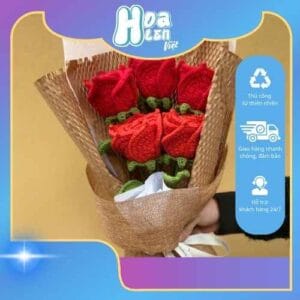 Bó hoa valentine siêu lãng mạn mẫu 2